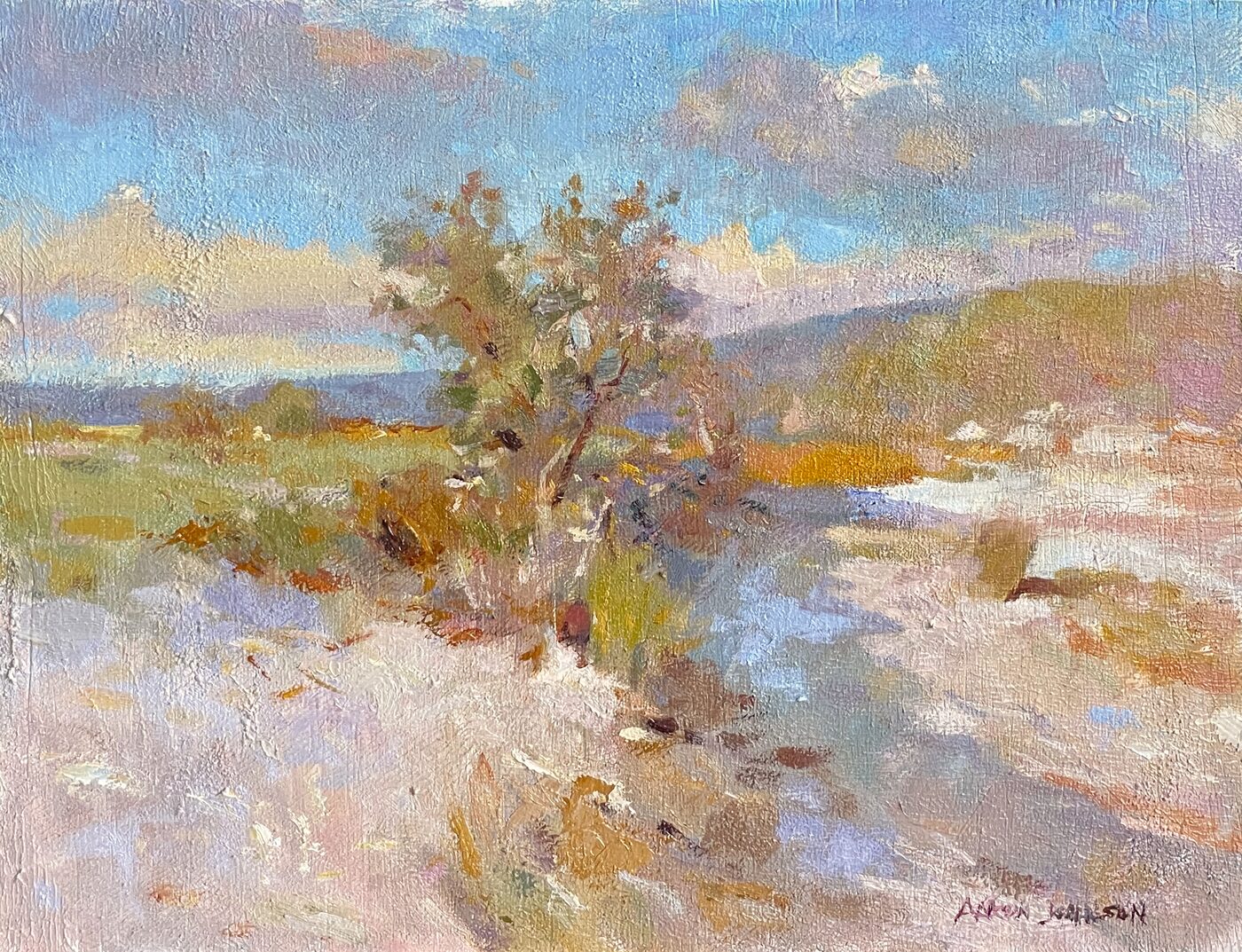 Untitled — oil on wood